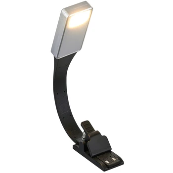  Újratölthető e-könyv LED lámpa Kindle papírhoz Új USB olvasólámpa könyv lámpa lámpa klip utazáshoz hálószoba könyvolvasó 3Modell