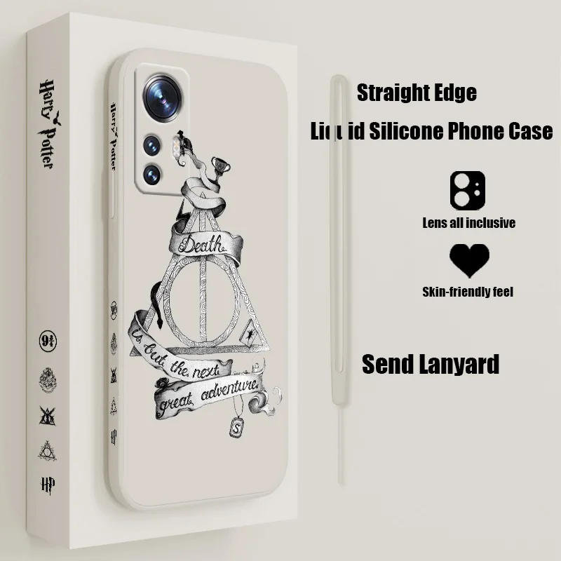 Cool Harries Wand Potters Xiaomi Mi 13 12T 12S 12X 11i 11X 11T 10T 10S Lite Pro Ultra folyékony bal kötél puha telefontok