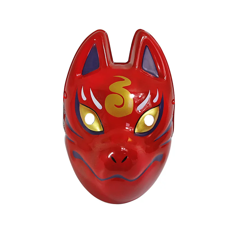 Japán rizslótusz és róka róka maszk macska démon maszk
