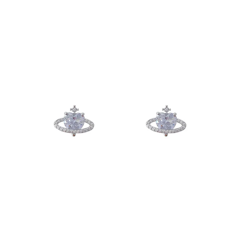 Személyre szabott strasszos fülbevaló Kristályüveg átlátszó kő színű lógó fülbevaló ötvözet Divat nőknek Esküvői eljegyzés