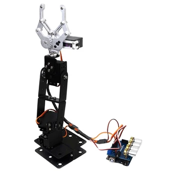1 db SNAM5300 4Dof összeszerelt fém Négy ingyenes robotkar DIY játék robot pótalkatrészek Arduino készlethez