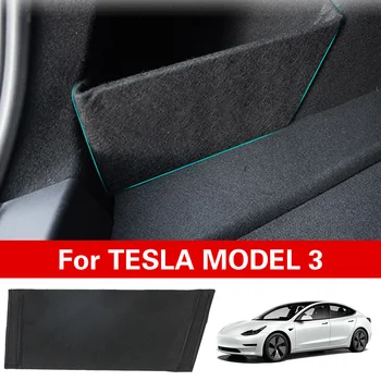 1db Eredeti dizájn autó hátsó csomagtartó szervező a Tesla Model 3 Y számára Oldalsó rekesztároló elválasztó burkolólap 2023 2022 2021 Tartozékok