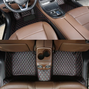 Autó padlószőnyeg Mini R56-hoz 2006 2007 2008 2009 2010 2011 2012 2013 Luxus csúszásgátló teljes készlet belső ajándék automatikus kiegészítők