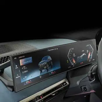 Autós GPS navigáció Védőfólia LCD képernyő TPU fólia Képernyővédő fólia Karcálló fólia Tartozékok BMW i3 i4 IX 2022-höz