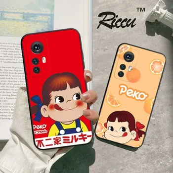 Fujiya Milky Peko-chan telefontok Xiaomi Redmi Note 11 10 9C Pro 10X K20 hátsó puha borítóval Megjegyzés 9A K40 K30S tok