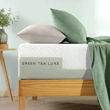 Háztartási matrac, 12 hüvelykes luxus memória szivacsmatrac, nyomáscsökkentő és lélegző, hálószoba hálószőnyeg