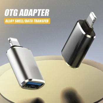 OTG USB adapter világítás apa USB3.0-hoz iOS 13 töltőadapter iPhone14-hez 13 12 11 Pro XS Max XR X 8 7 6s 6 Plus iPad adapter