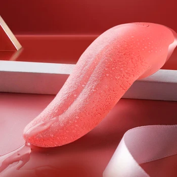 Puha nyelvnyalogató vibrátor nőknek G-pont csikló stimulátor Mini csikló szex játékok Újratölthető mellbimbó Női maszturbátor