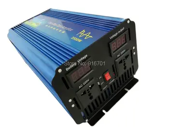  Teljesítmény 3,5 KW 3500 W DC 12 V - AC 100V 60HZ tiszta szinuszhullámú inverter